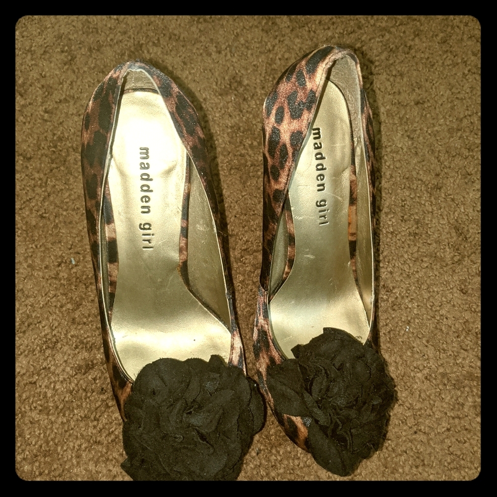 Sweetheart Cheetah Heels